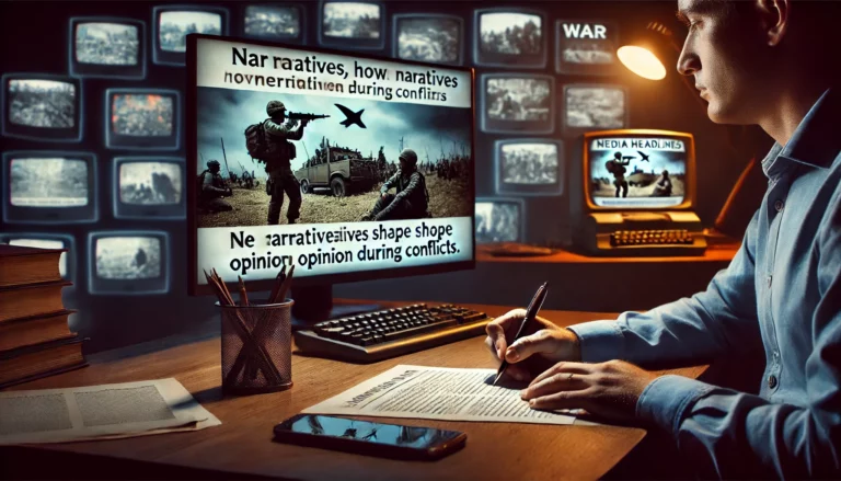 🏛️ Les médias et la guerre : comment les récits façonnent l’opinion publique
