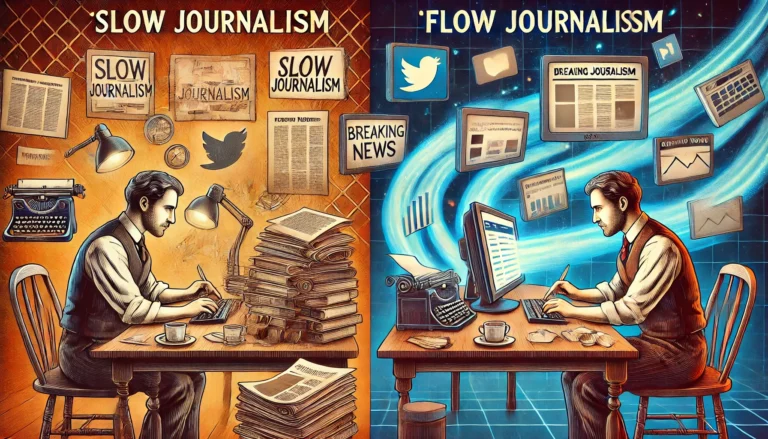 Slow Journalism vs. Flow Journalism : Une Analyse Complète