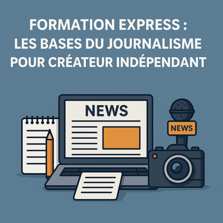 Formation Express : Les Bases du Journalisme